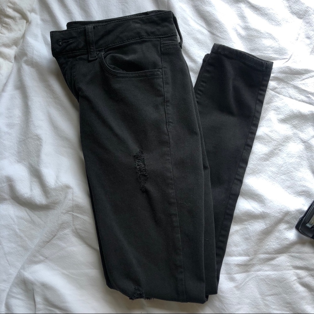 American Eagle Black Skinny Jegging